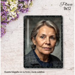 Placa Rectangular Especial Funeraria