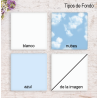 Placa con nombre oval funeraria