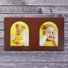 Pack - 2 capillas personalizadas sobre base de madera