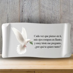 Pergamino 11x22 cm.